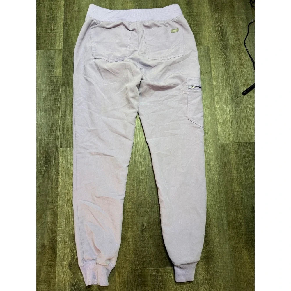 FIGS Technical Collection Lavender Purple Scrub Joggers XXS Neon Draw